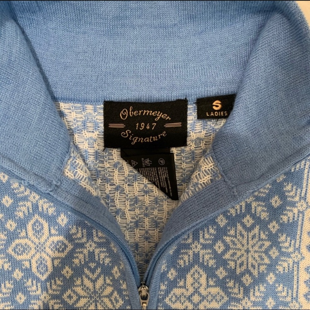 Obermeyer  zip cardigan